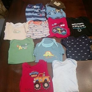 EUC Baby boy onesie bundle 0-3 months